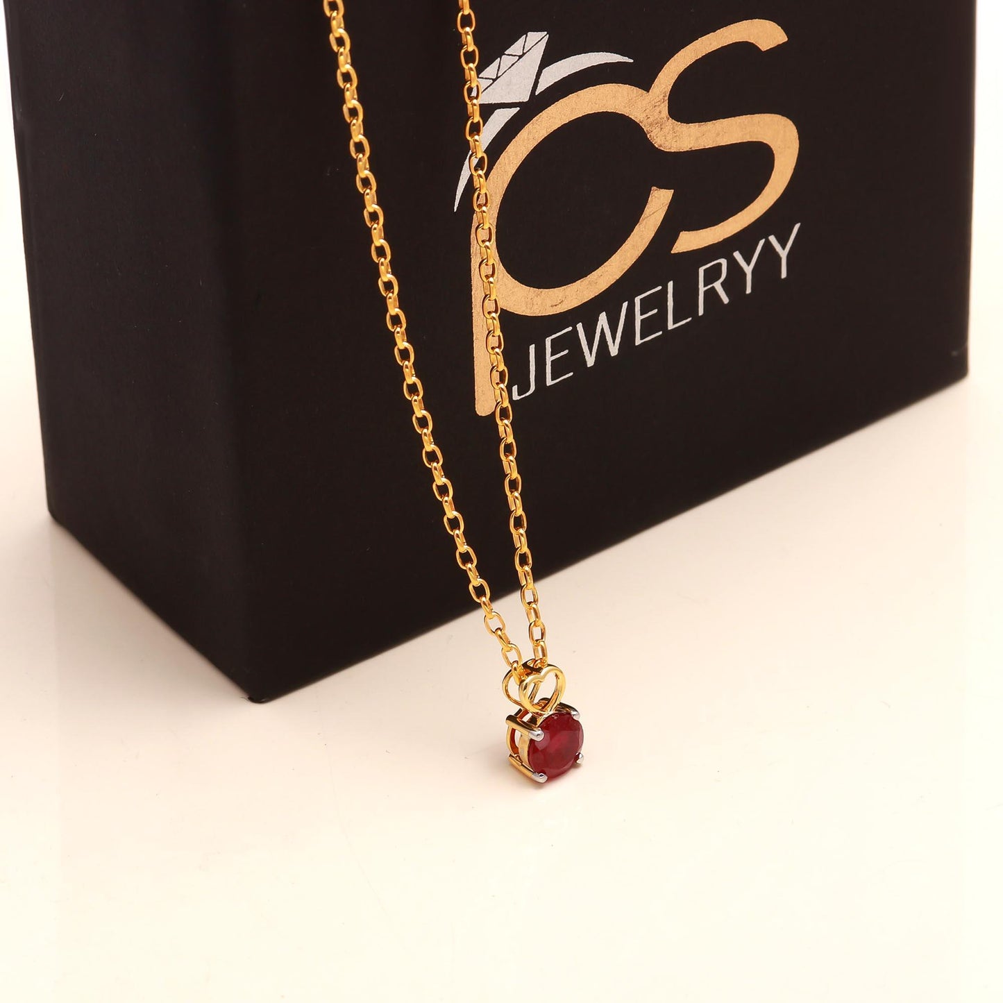 Natural Ruby Pendant