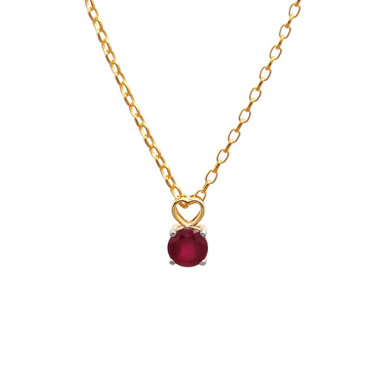 Natural Ruby Pendant